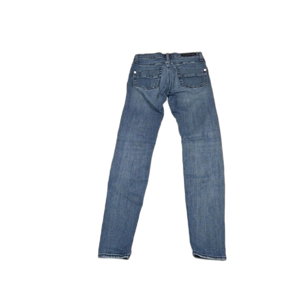 Rock & Republic Kashmere Skinny Jeans Womens Size 2 Blue Stretch Denim - Picture 2 of 13